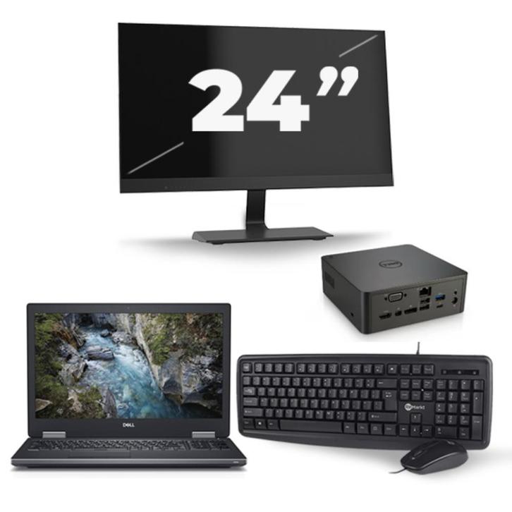 Dell Precision 7530 - Intel Core i7-8e Generatie - 15 inch -, Computers en Software, Windows Laptops, Zo goed als nieuw, Verzenden