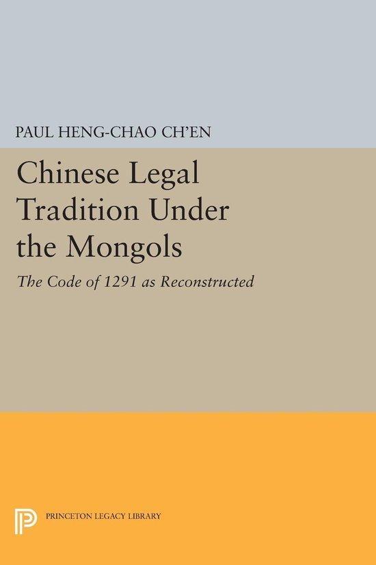 9780691627953 Chinese Legal Tradition Under the Mongols -..., Boeken, Studieboeken en Cursussen, Nieuw, Verzenden