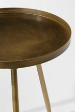 2dekans | Mica Decorations Flores Bijzettafel - H42x Ø40 cm, Huis en Inrichting, Tafels | Salontafels, Ophalen of Verzenden, Gebruikt