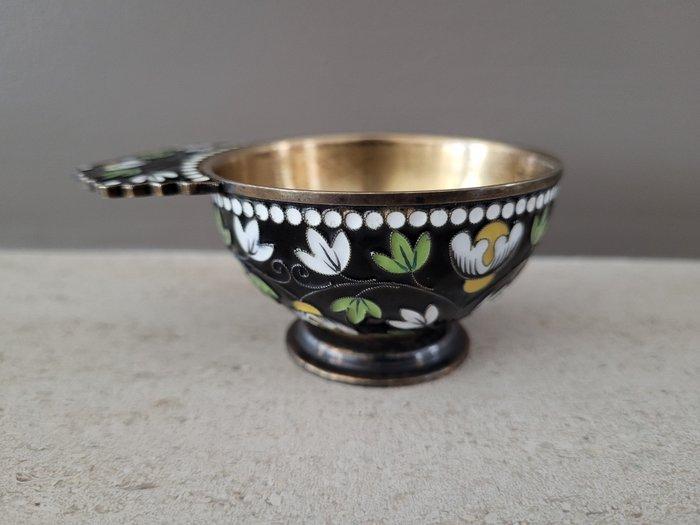 Beker - .916 (88 Zolotniki) zilver - St. Petersburg, Antiek en Kunst, Antiek | Goud en Zilver