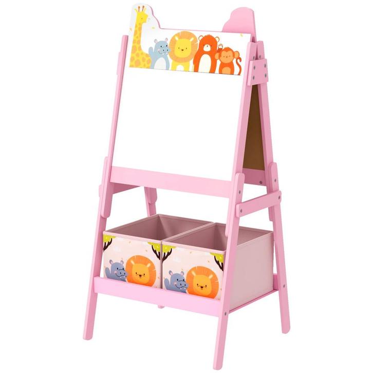 TRUUSK 2-in-1 Kinder Schildersezel - Dubbelzijdig met Krijtb, Hobby en Vrije tijd, Overige Hobby en Vrije tijd, Nieuw, Verzenden