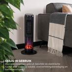 2dekans | BREND BR-2222 Elektrische Kachel met Sfeerhaard en, Ophalen of Verzenden, Zo goed als nieuw