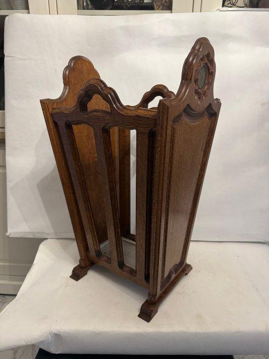ongemerkt - antiek houten paraplu bak - Paraplu, Antiek en Kunst, Curiosa en Brocante