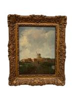 Cornelis Groeneveld (1882-1952) - Hollands landschap met