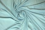 Viscose tricot – Lichtblauw, 200 cm of meer, Nieuw, Overige materialen, Blauw