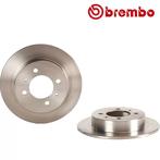 BREMBO Remschijf NISSAN 100NX 1.6 achterzijde, Auto-onderdelen, Verzenden, Nieuw