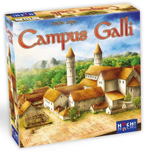 Campus Galli - Board Game | Huch! & Friends -, Hobby en Vrije tijd, Gezelschapsspellen | Bordspellen, Nieuw, Verzenden