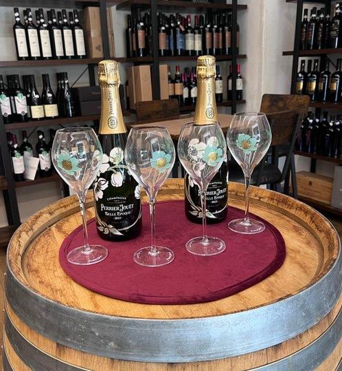 2015 Perrier-Jouët, Belle Epoque Gift Set - Champagne Brut -, Verzamelen, Wijnen