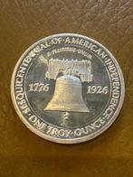 Wereld. Silver medal 1726-1926 Commemorative Liberty , 1 Oz, Postzegels en Munten, Munten | Europa | Niet-Euromunten