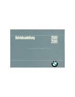 1968 BMW 2500 / 2500 AUTOMAIC INSTRUCTIEBOEKJE DUITS, Auto diversen, Handleidingen en Instructieboekjes