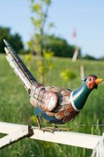 Pheasant - Beeldje - Staal, Antiek en Kunst