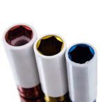 Momentsleutelset 4-delig - Velgbeschermingsmoeren - Zwart, Verzenden, Nieuw