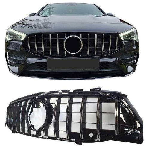 Grill voor mercedes w118 cla-klasse zwart chroom met frontca, Auto-onderdelen, Carrosserie en Plaatwerk, Nieuw
