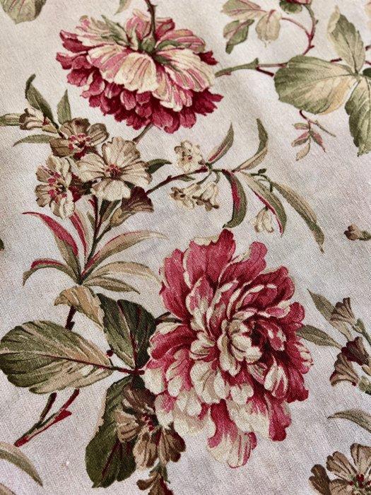 Dubde breedte. Gedessineerd weefsel met een achtergrond van, Antiek en Kunst, Antiek | Kleden en Textiel