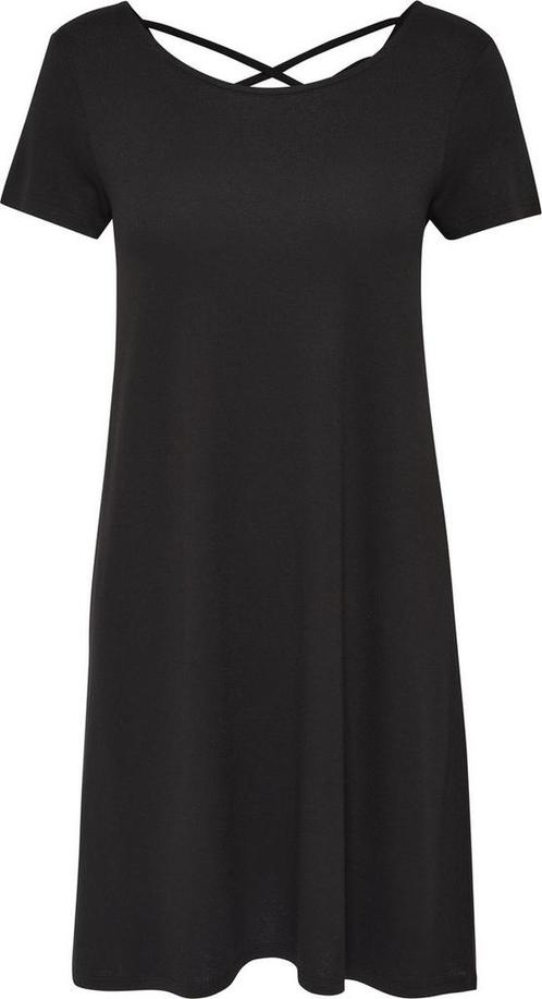 ONLY - Maat XS - ONLBERA BACK LACE UP S/S DRESS JRS NOOS  -, Kleding | Dames, Merkkleding | Jurken, Verzenden