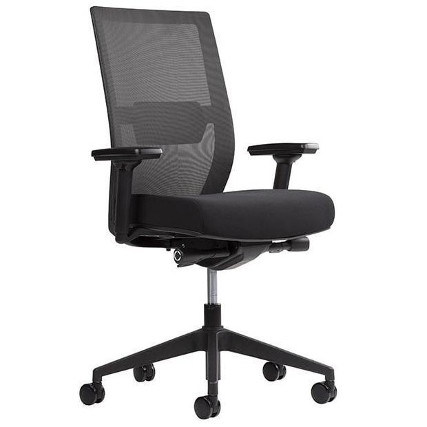 Bureaustoel C2, Huis en Inrichting, Bureaustoelen, Bureaustoel, Zwart, Nieuw, Ergonomisch, Ophalen of Verzenden