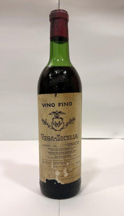 1948 Vega Sicilia Unico - Ribera del Duero Gran Reserva - 1, Verzamelen, Wijnen
