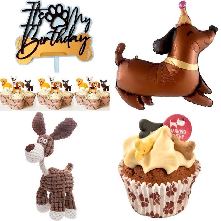 Cadeau en decoratie pakket Funny Dog, Dieren en Toebehoren, Honden-accessoires, Nieuw, Verzenden