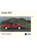 1995 SAAB 900 INSTRUCTIEBOEKJE ENGELS, Auto diversen, Handleidingen en Instructieboekjes