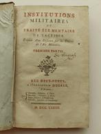 Sinclair, Charles-Gédéon, baron de - Institutions Militaires