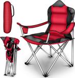 Tresko Opvouwbare campingstoel, belastbaar tot 150 kg, met a, Tuin en Terras, Verzenden, Nieuw