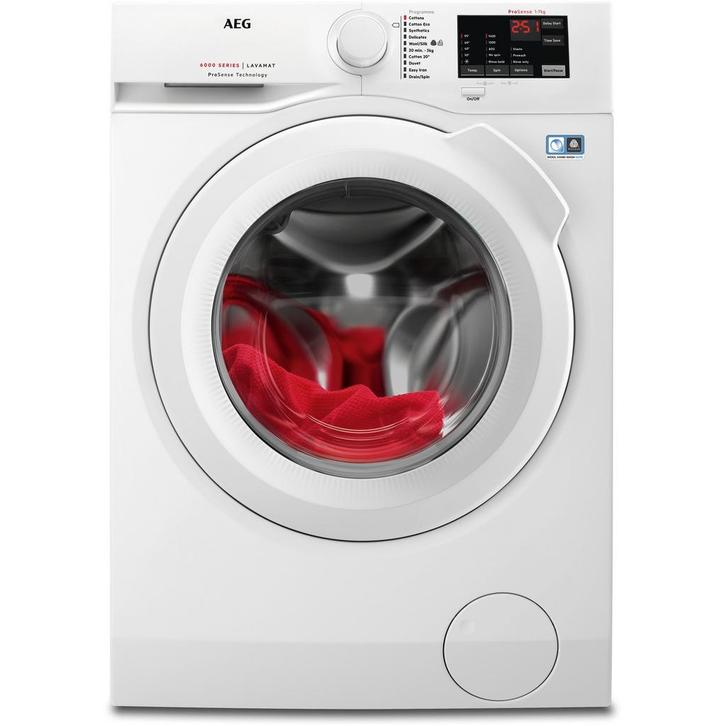 Aeg L6fbi741n Wasmachine 7kg 1400t, Witgoed en Apparatuur, Wasmachines, Zo goed als nieuw, Voorlader, 85 tot 90 cm, Ophalen of Verzenden