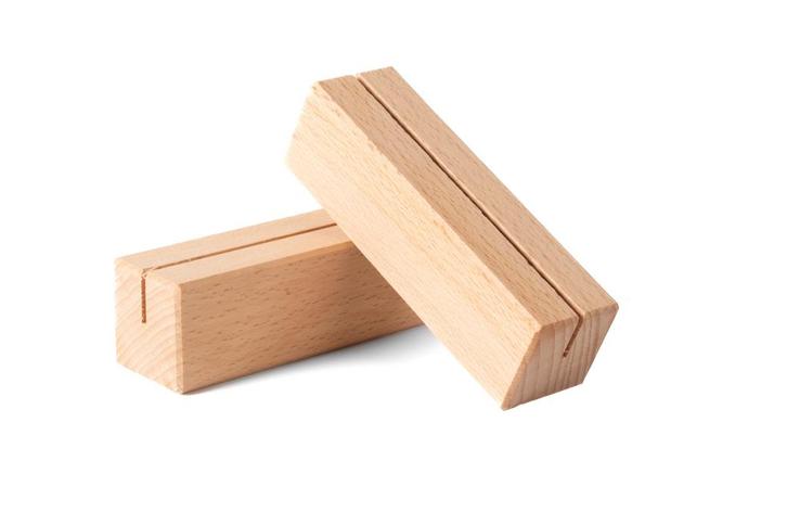 10cm - Houten Houder / Standaard / Menukaarthouder - Typ..., Zakelijke goederen, Kantoor en Winkelinrichting | Winkel en Inventaris
