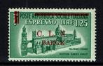 Koninkrijk Italië 1945 - CLN Barge Kathedraal van Palermo, Gestempeld