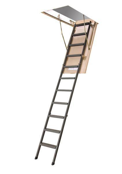 Fakro LMS Smart 280/3 metalen vlizotrap bakhoogte 14 cm 70x1, Doe-het-zelf en Verbouw, Glas en Ramen, Verzenden