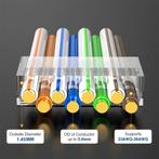 CAT6a/CAT7 RJ45 Connector - STP - 10Gbps - voor stugge kabel, Computers en Software, Pc- en Netwerkkabels, Verzenden, Nieuw