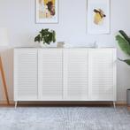 vidaXL Kastdeuren met lamellen 4 st 99,3x49,4 cm grenenhout, Verzenden, Nieuw