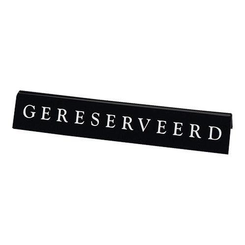 Tafelbord Gereserveerd | Kunststof | 5 x 20 x 4 cm, Zakelijke goederen, Horeca | Keukenapparatuur, Verzenden