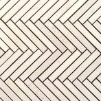 Mozaiek tegel wit 25x30 cm, Ophalen of Verzenden, Nieuw, 10 m² of meer