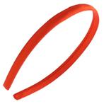 Fako Fashion® - Diadeem - Satijn - 10mm - Rood, Sieraden, Tassen en Uiterlijk, Uiterlijk | Haarverzorging, Verzenden, Nieuw