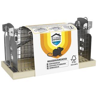 Diervriendelijke muizenval | Home Defense | 15.4 x 6 x 7.2, Dieren en Toebehoren, Overige Dieren-accessoires, Nieuw, Verzenden