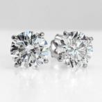 Zonder minimumprijs - Oorstekers - 14 karaat Witgoud -