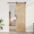 vidaXL Interieurdeur ORKDAL78x232x4 cm Massief Vurenhout, Doe-het-zelf en Verbouw, Deuren en Horren, Verzenden, Nieuw