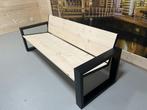 Steigerhouten Loungebank Wesley, Ophalen of Verzenden, Nieuw, Hout
