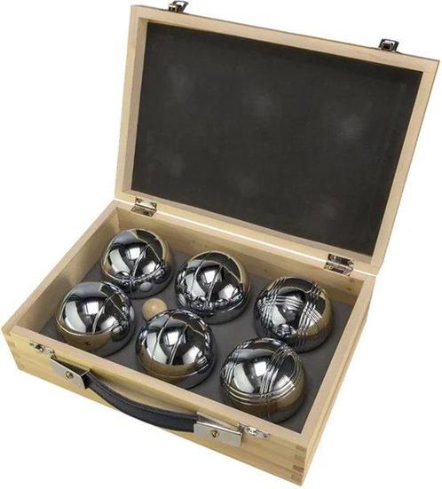 Jeu de Boules (Pétanque) in een houten doos, Kinderen en Baby's, Speelgoed | Overig, Verzenden