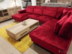 U-Bank Naaldwijk - u-banken - Rood, Huis en Inrichting, Banken | Sofa's en Chaises Longues, Nieuw, Stof