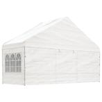 Partytent Prieel met dak 5,88x2,23x3,75 m PE wit (Paviljoen), Verzenden, Nieuw, 2 meter of meer, Partytent