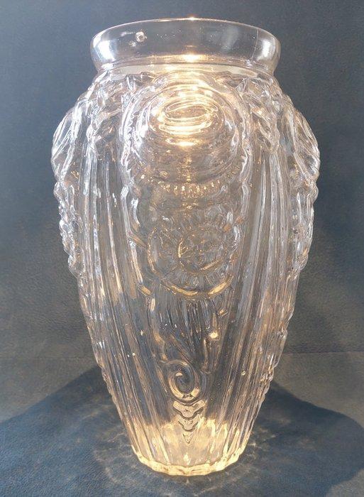 Vaas - Glas - Art Deco vaas, Antiek en Kunst, Kunst | Designobjecten