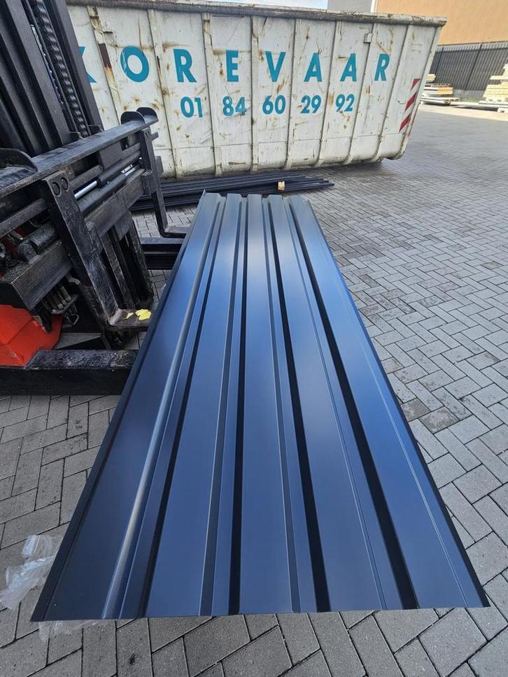 Wandplaat, damwand, gevelplaat, stalen damwand, Doe-het-zelf en Verbouw, Platen en Panelen, Nieuw, Verzenden