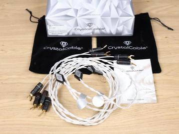Crystal Cable Ultra2 Diamond highend silver-gold audio speak beschikbaar voor biedingen