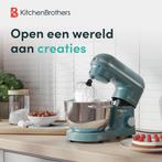 2dekans | KitchenBrothers Keukenmachine - Keukenrobot - 6,2L, Ophalen of Verzenden, Zo goed als nieuw