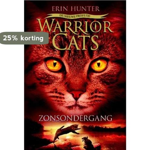 Zonsondergang / Warrior Cats De Nieuwe Profetie Erin Hunter, Boeken, Kinderboeken | Jeugd | 13 jaar en ouder, Gelezen, Verzenden