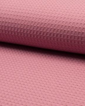 Wafel Katoen Oud Rose, Hobby en Vrije tijd, Stoffen en Lappen, Roze, Nieuw