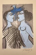 Corneille (1922-2010) - Zeefdruk - le Couple Amoureux