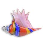 A MURANO STYLE GLASS CONCH SHELL (Beeldjes - Decoratie), Antiek en Kunst, Verzenden