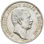Duitsland, Saksen Friedrich August III. 3 Mark 1910